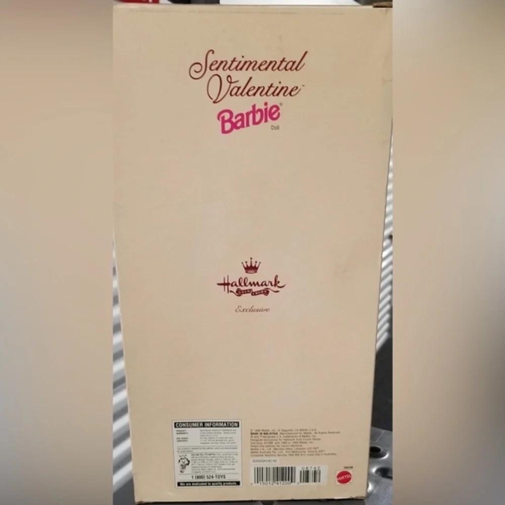 NIB Sentimental Valentine Barbie Limited Edition